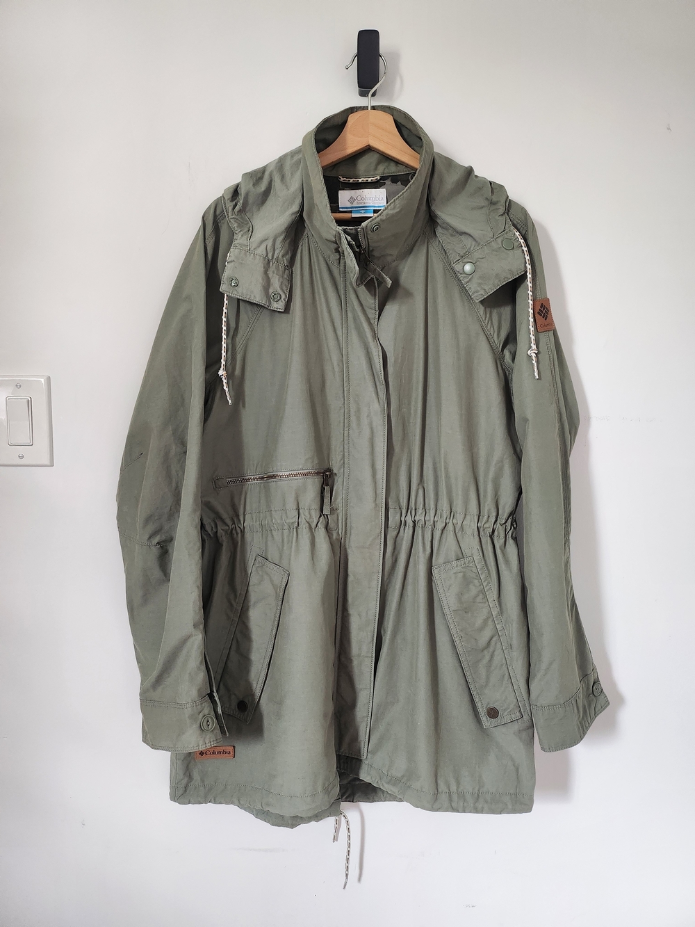 Columbia Women's Green Anorak Jacket